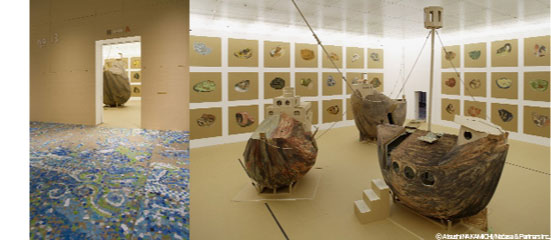 日比野克彦アートプロジェクト ホーム アンド アウェー 方式 金沢21世紀美術館